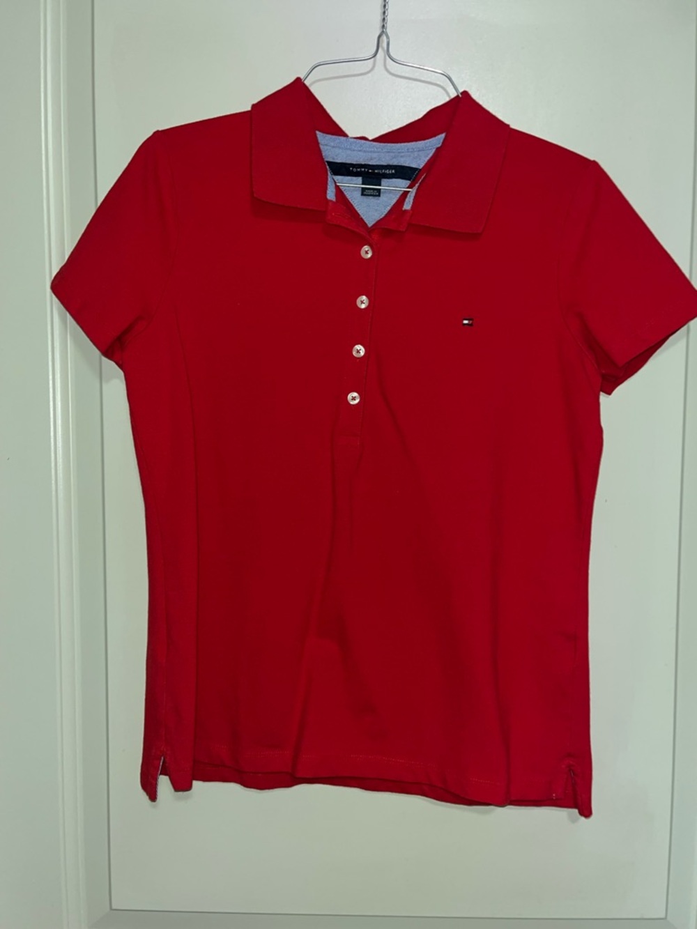 Tommy Hilfiger Bright Red Polo